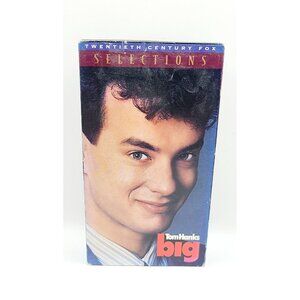 Big VHS In Great Used Condition With Original Sleeve Tom Hanks Fao Schwartz